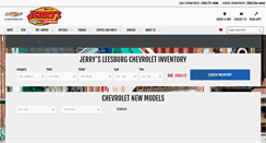 Desktop Screenshot of jerrysleesburgchevy.com
